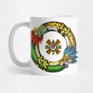 Aztec Quetzalcoatl Jaguar Mug